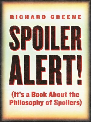 cover image of Spoiler Alert!